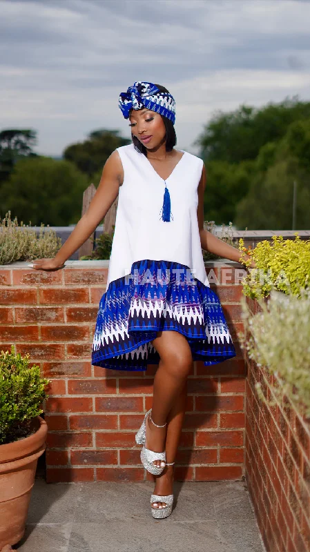 Mzansi Dress- white