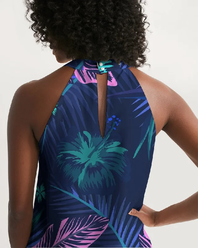 Find Your Coast® Veronica Casual Halter Dress