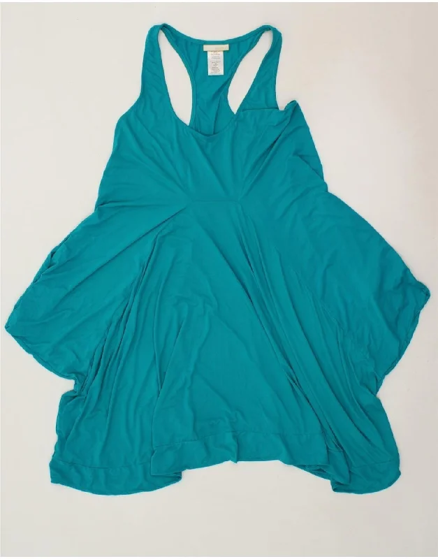 MICHAEL KORS Womens Bubble Dress UK 6 XS Blue Nylon