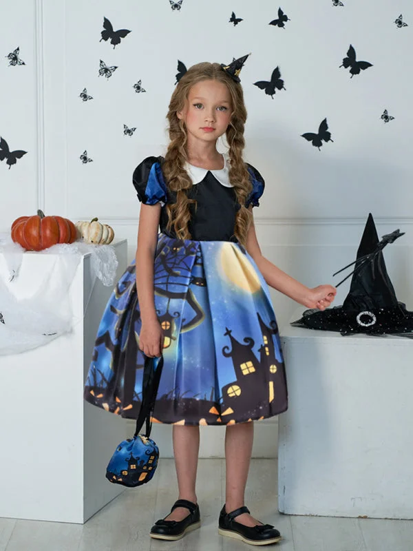 Blue Zone Planet | Halloween witch cosplay cosplay dress cartoon children's dress