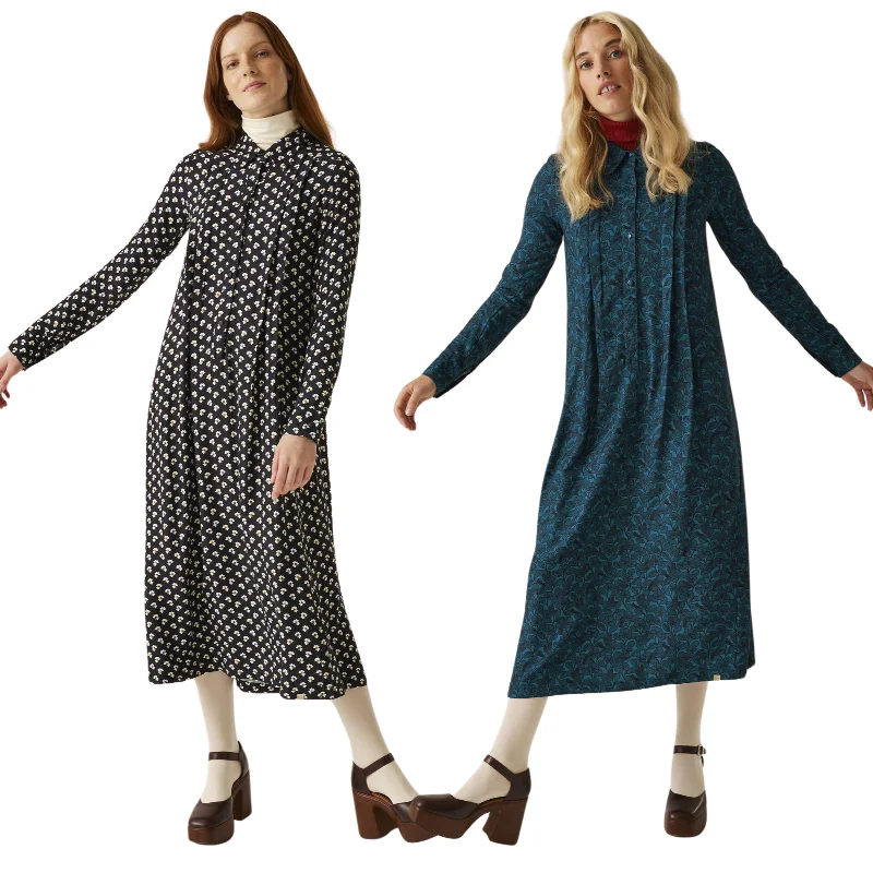 Regatta Womens Orla Kiely Button Center Winter Dress