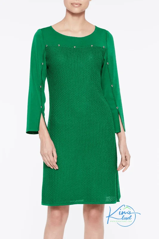 Silver Studded Detail Dress