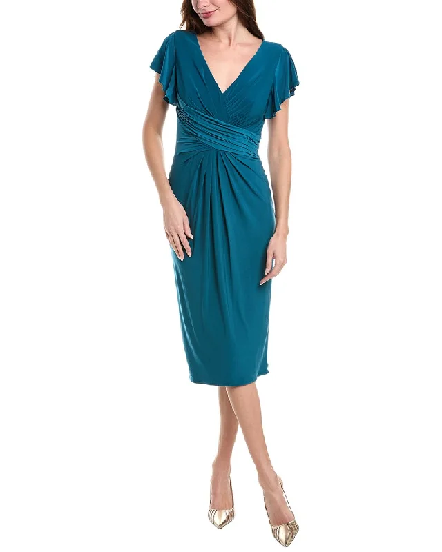 Rene Ruiz Draped Cocktail Dress