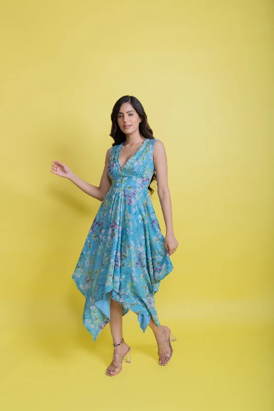 CELILE FLARED DRESS