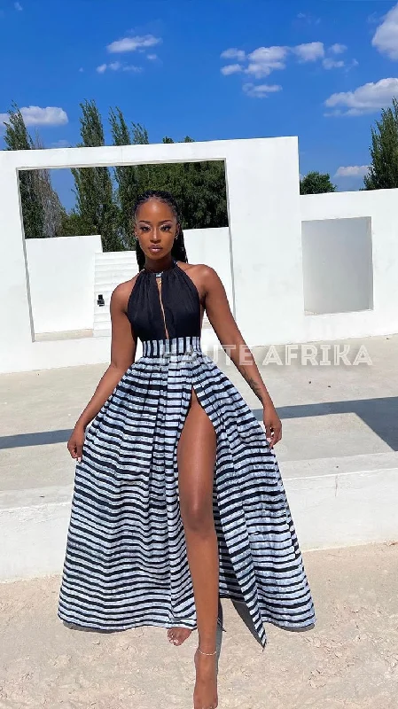 Signature Dress - Black & White