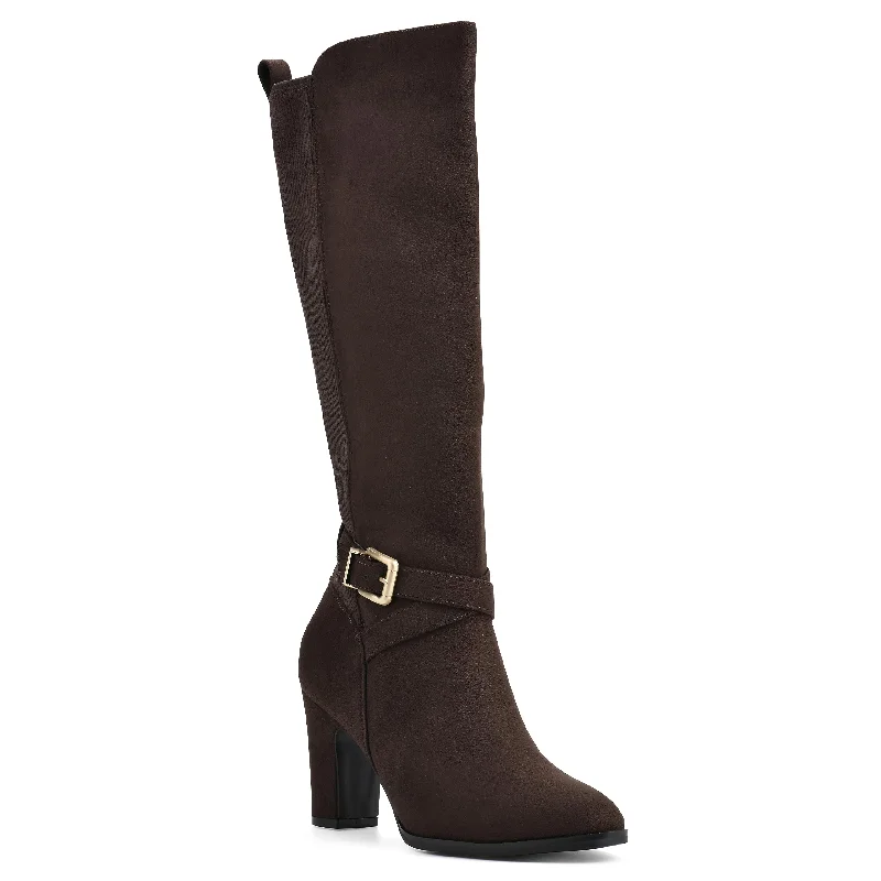 Dark Brown/Fabric