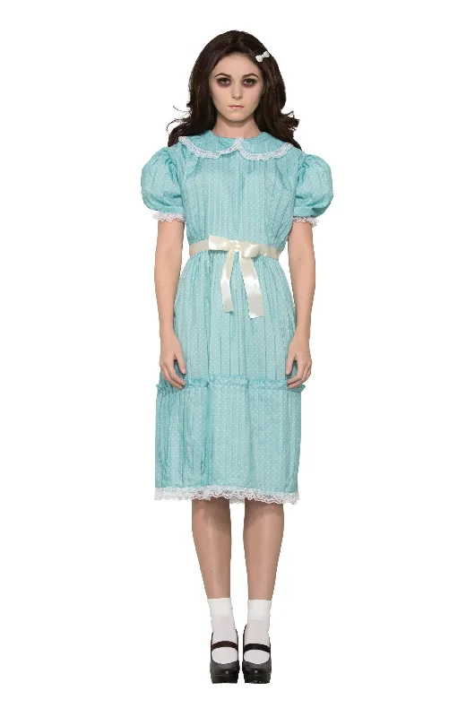 Creepy Sister Costume Adult Shining Twin Dress