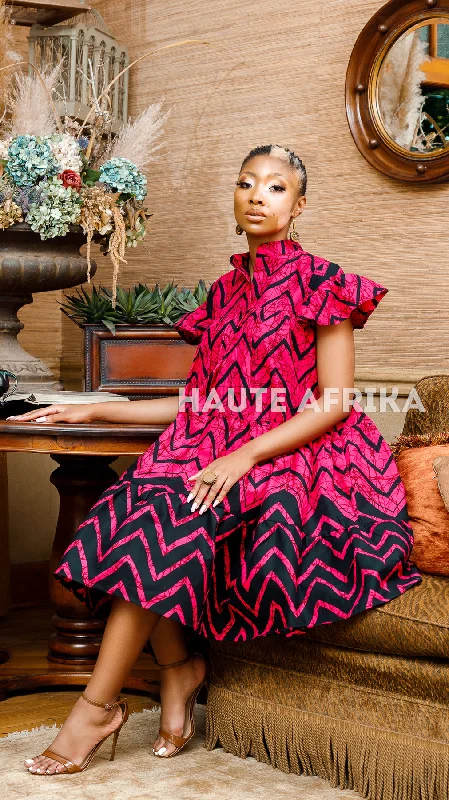 Tunis Dress - Pink