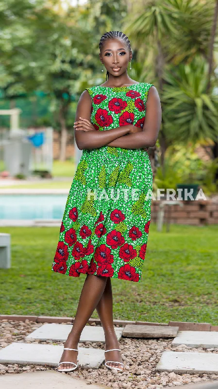 Natasha Dress - Green