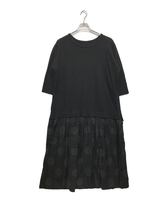 [Pre-owned] Y's Long Sleeve Switched Dress Dress YK-D06-806