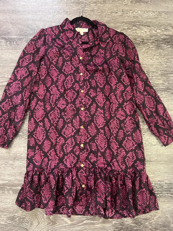 Michael Kors Ruffle Bottom Dress (Size Medium)