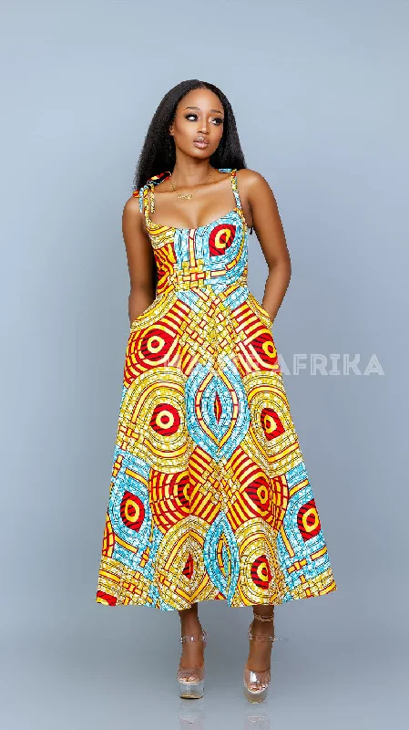 Douala Dress - Yellow