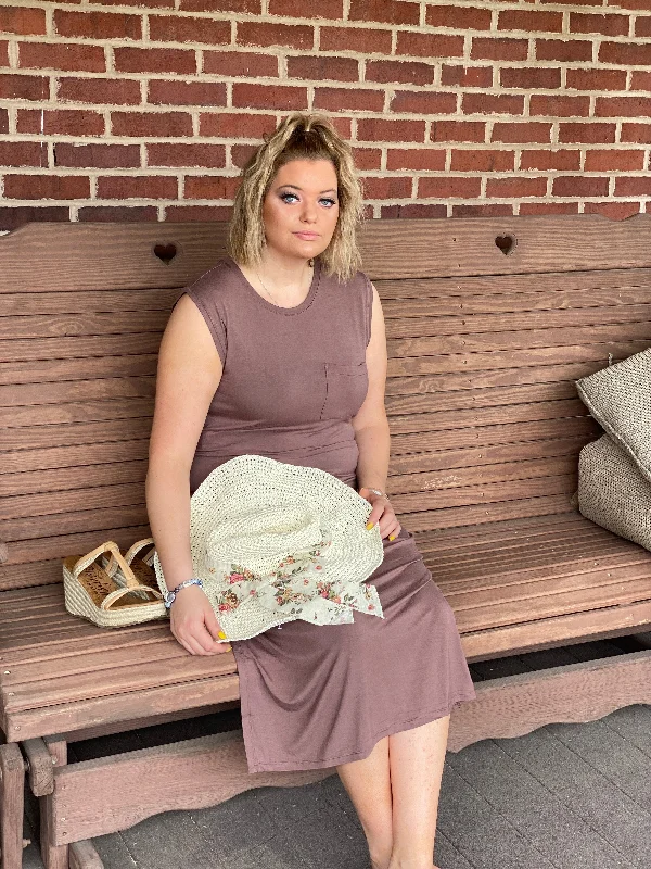 Carmel Latte Dress