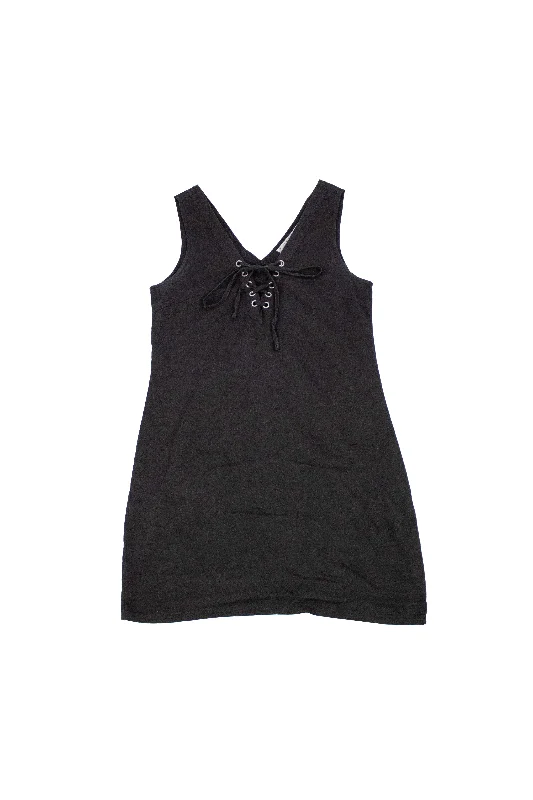 Hansen & Gretel - Linen Mini Dress Stylish Button-Down Mini Dress