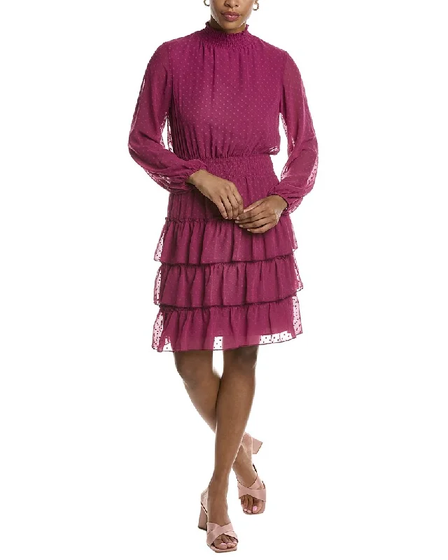 Nanette Lepore Mini Dress Fashionable Mini Dress with Frills