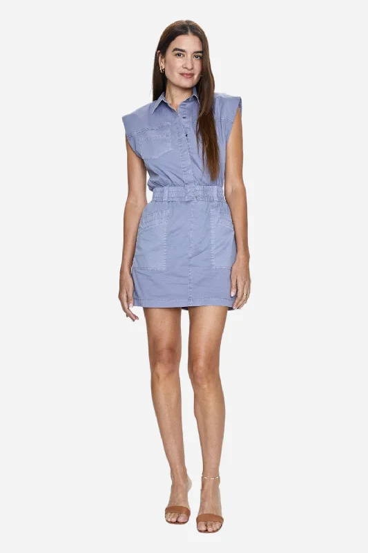 Pistola Rosie Mini Dress in Heirloom Lilac Cozy Wraparound Mini Dress