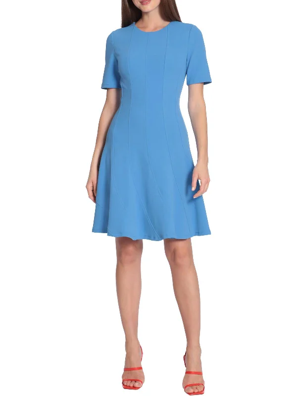 Womens Daytime Short Mini Dress Elegant Lace Mini Dress