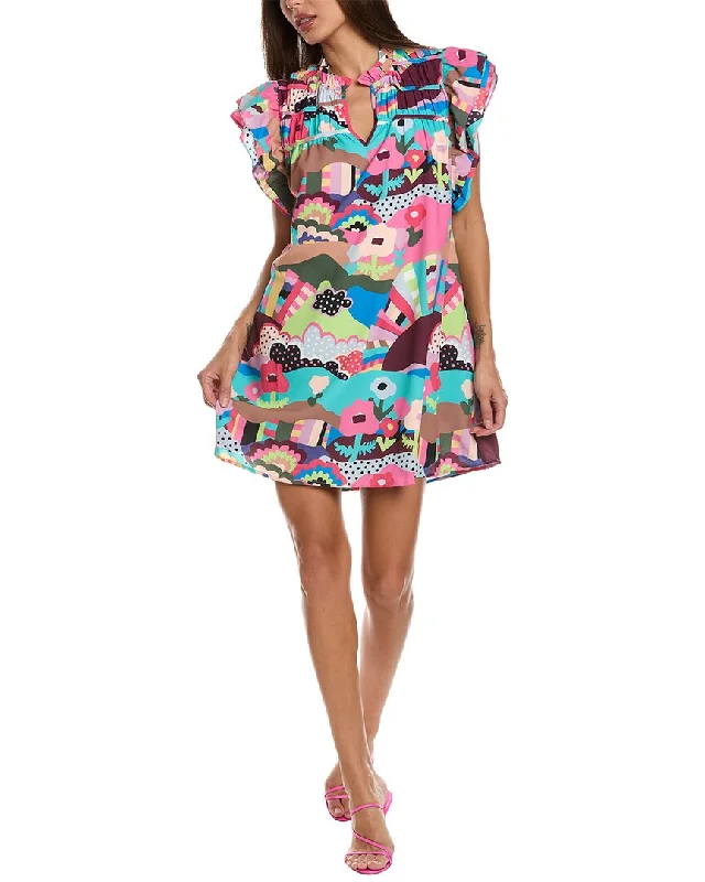 CROSBY by Mollie Burch Bradley Mini Dress Stylish Sweetheart Neck Mini Dress