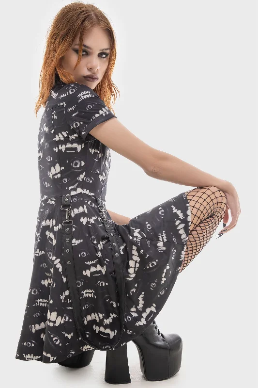 Hex-Cellent Mini Dress Stylish Sweetheart Neck Mini Dress