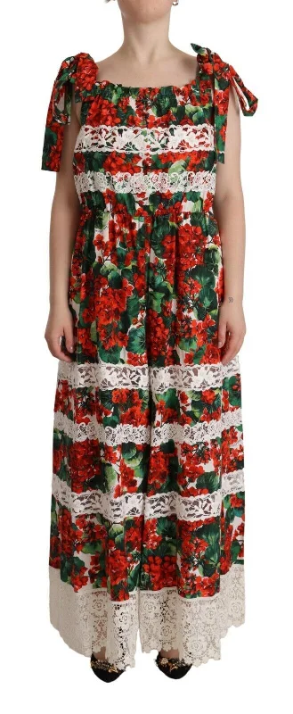 Multicolor Floral Maxi Dress Classic Strapless Maxi Dress