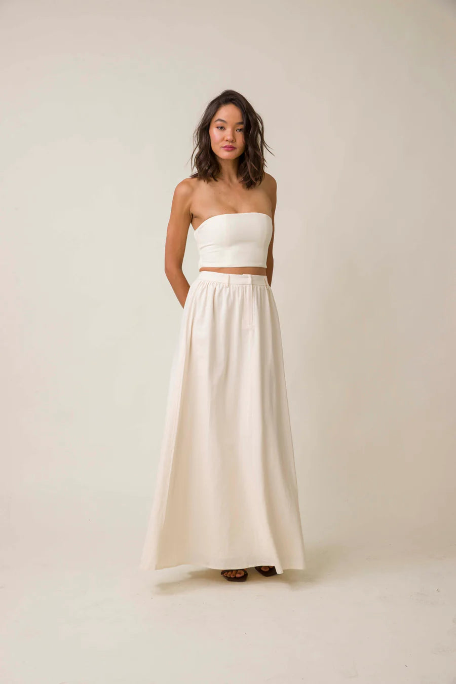 Day Dream Midi Skirt denim skirt stylish
