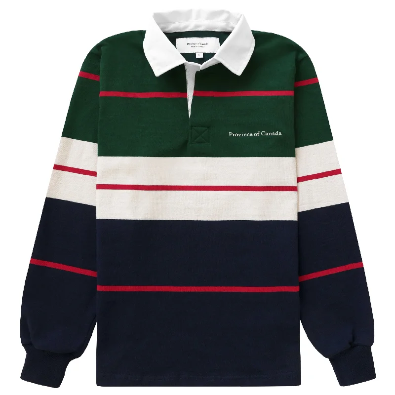 Blair Rugby Shirt - Unisex Comfortable Ribbed Short Sleeve
