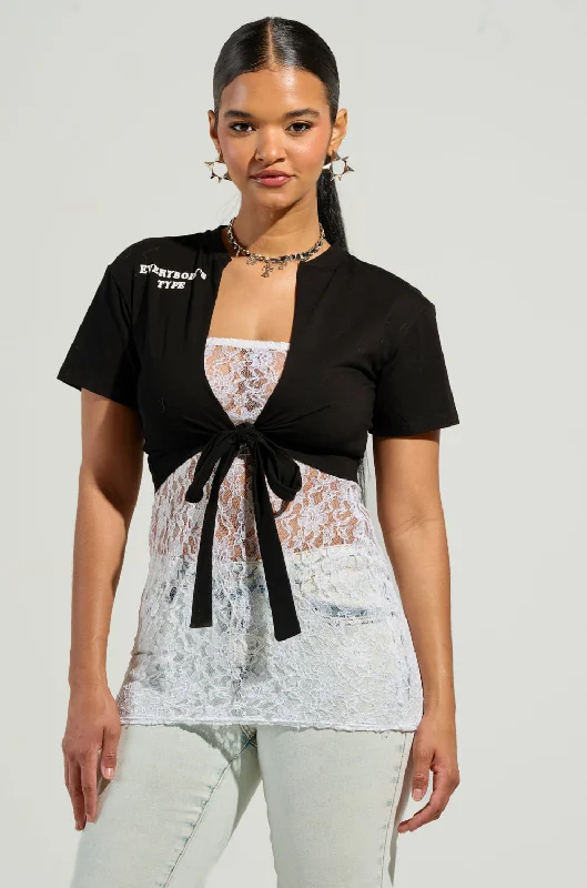 EVERYBODYS TYPE SHIRT Casual Plain Short Shirt