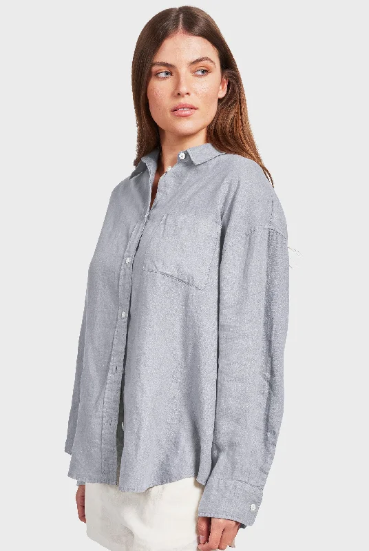 Hampton Linen Shirt Comfortable Flowing Short Sleeve