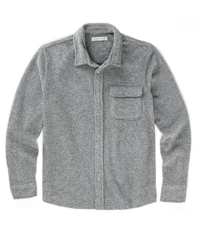 Hightide Snap Shirt Trendy Turtleneck Short Shirt