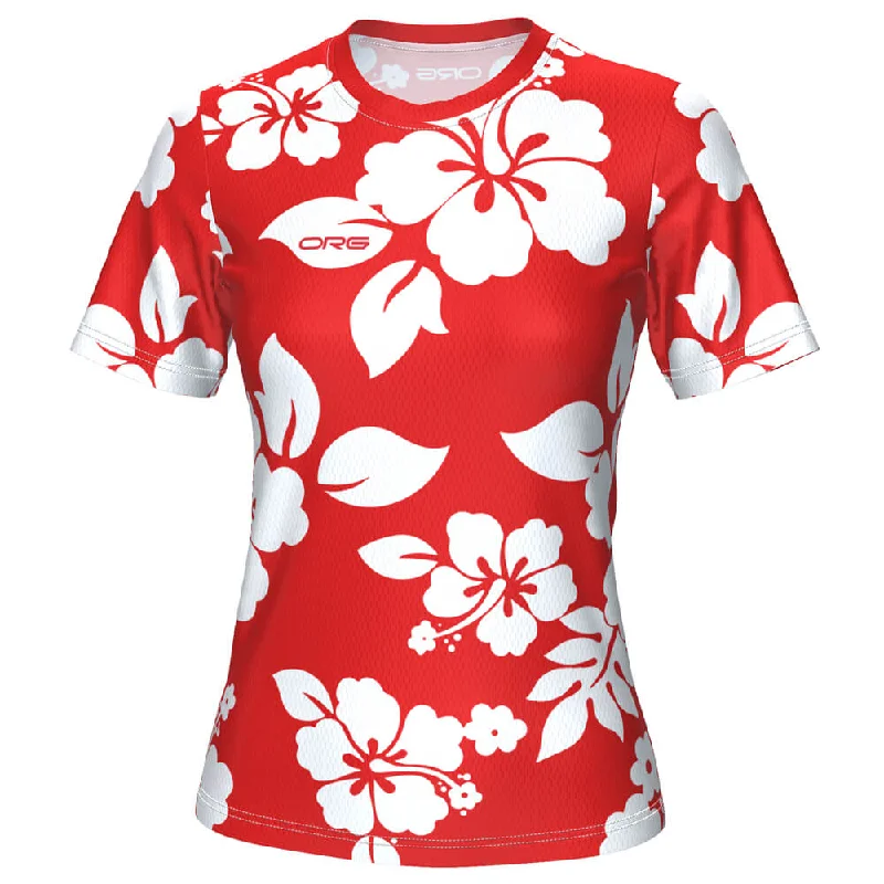 Women's Hawaiian Aloha Floral Short Sleeve Running Shirt Comfortable Summer Short Shirt Women's Hawaiian Aloha Floral Short Sleeve Running Shirt Comfortable Summer Short Shirt