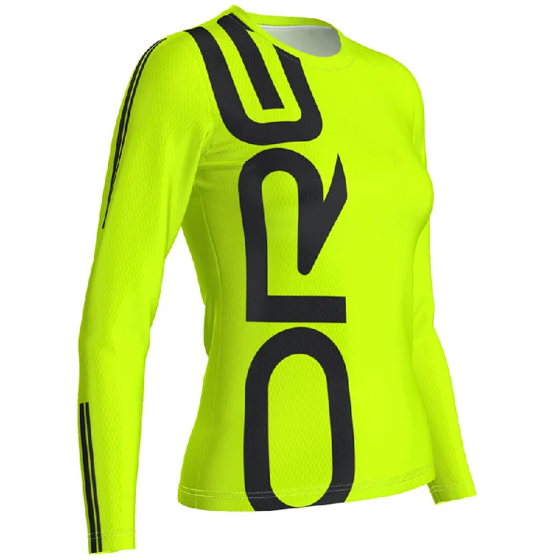 Women's ORG Basic Colors Long Sleeve Running Shirt Modern Fit Short Sleeve