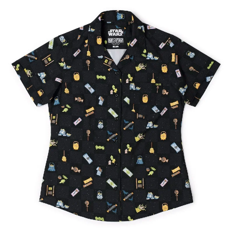 Star Wars™ "It's a Treat!" – Women's KUNUFLEX Short Sleeve Shirt Classic Solid Short Shirt Star Wars™ "It's a Treat!" – Women's KUNUFLEX Short Sleeve Shirt Classic Solid Short Shirt