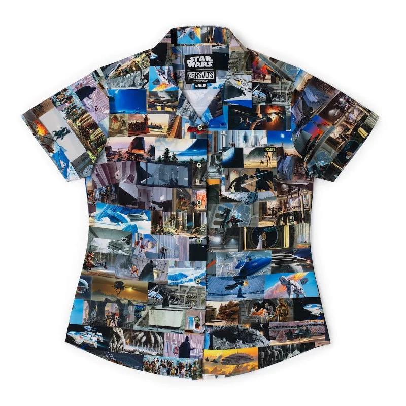 Star Wars™ "The Art of Wars" – Women's KUNUFLEX Short Sleeve Shirt Stylish Crew Neck Shirt Star Wars™ "The Art of Wars" – Women's KUNUFLEX Short Sleeve Shirt Stylish Crew Neck Shirt