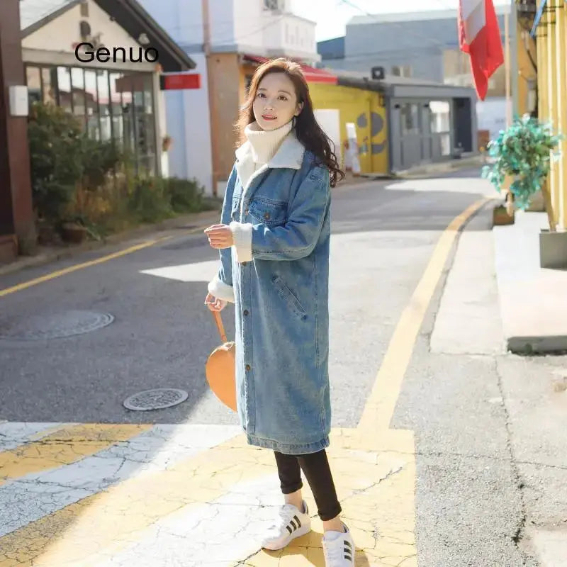 FZ Women's Basic Warm Wool Lining Denim Jacket Nylon Jacket Polyester Jacket Spandex Jacket FZ Women's Basic Warm Wool Lining Denim Jacket Nylon Jacket Polyester Jacket Spandex Jacket