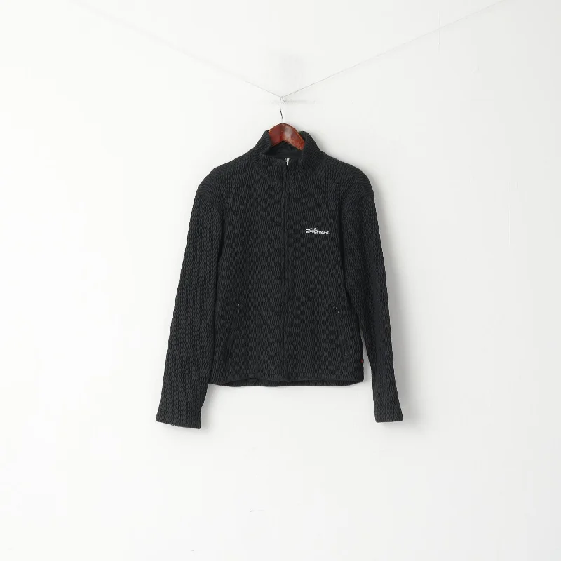Alpraush Women L Jacket Black Full Zipper Swiss Nylon Waterproof Crinkled Outdoor Top Knit Jacket Woven Jacket Fleece Jacket Alpraush Women L Jacket Black Full Zipper Swiss Nylon Waterproof Crinkled Outdoor Top Knit Jacket Woven Jacket Fleece Jacket