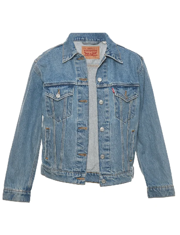 Levi's Denim Jacket - S Front Pockets Side Pockets Patch Pockets