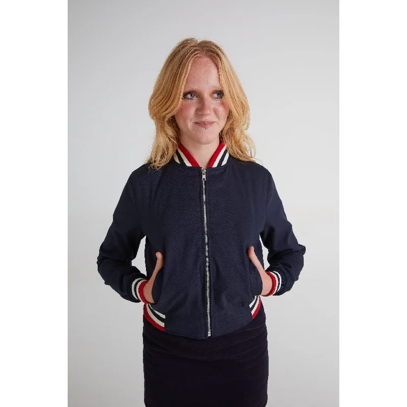 Modfather Clothing - Women's Royal Blue - Monkey Jacket Knit Jacket Woven Jacket Fleece Jacket Modfather Clothing - Women's Royal Blue - Monkey Jacket Knit Jacket Woven Jacket Fleece Jacket