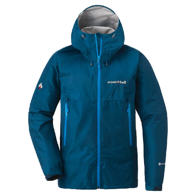 Montbell Womens Rain Dancer Jacket Front Pockets Side Pockets Patch Pockets