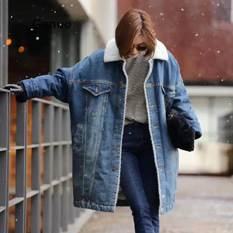 FZ Women's Lapel Collar Long Sleeve Trench Patchwork Denim Jacket Tiered Jacket Buttoned Jacket Zippered Jacket FZ Women's Lapel Collar Long Sleeve Trench Patchwork Denim Jacket Tiered Jacket Buttoned Jacket Zippered Jacket