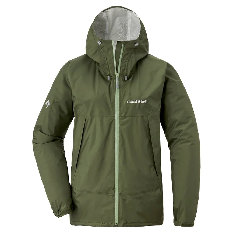 Montbell Womens Rain Hiker Jacket V-Neck Jacket Boat Neck Jacket Square Neck Jacket