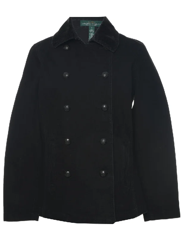 Ralph Lauren Denim Jacket - M Wool Jacket Cashmere Jacket Tweed Jacket
