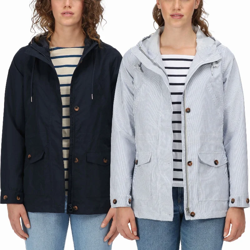 Regatta Womens Nahla Waterproof Hooded Jacket Tailored Jacket Straight Jacket A-Line Jacket Regatta Womens Nahla Waterproof Hooded Jacket Tailored Jacket Straight Jacket A-Line Jacket