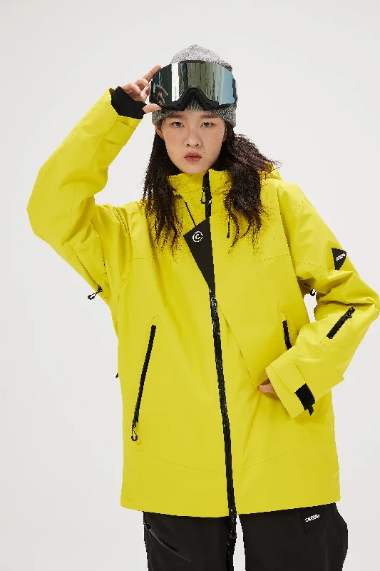 Nano Unisex Snowboard Jacket Print Jacket Jacquard Jacket Patchwork Jacket