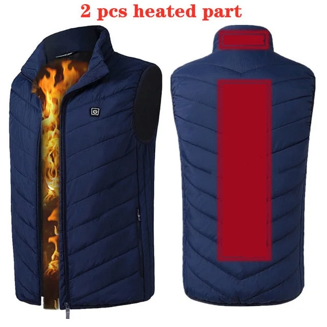 USB Infrared 17 Heating Jacket Satin Jacket Silk Jacket Chiffon Jacket