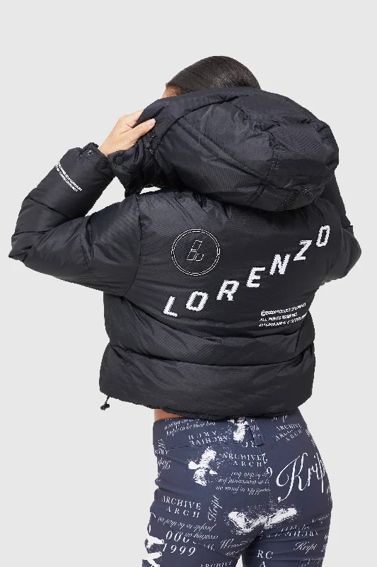 VANTAGE JACKET - BLACK Trench Coat Raincoat Waterproof Jacket