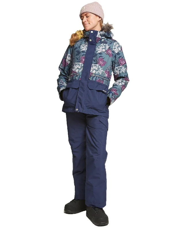 WILDER JACKET - FLORAL ANICAMO STORMY WEATHER Insulated Jacket Fitted Jacket Loose Jacket WILDER JACKET - FLORAL ANICAMO STORMY WEATHER Insulated Jacket Fitted Jacket Loose Jacket