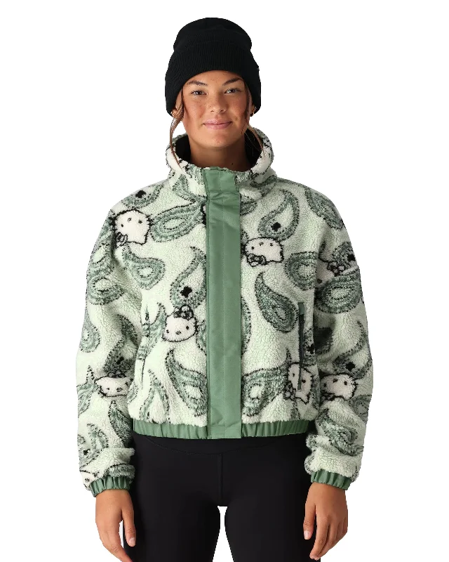 Women's Hello Kitty Outpost Sherpa Jacket Quilted Jacket Puffer Jacket Insulated Jacket Women's Hello Kitty Outpost Sherpa Jacket Quilted Jacket Puffer Jacket Insulated Jacket