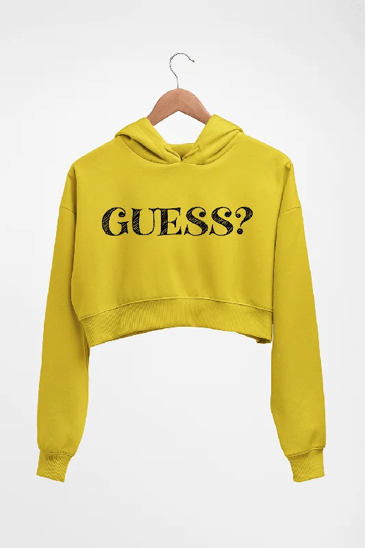 Guess Crop HOODIE FOR WOMEN Hoodie with Half-Zip Sporty Casual