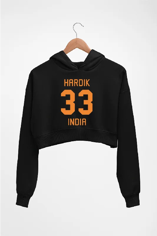 Hardik Pandya Crop HOODIE FOR WOMEN Oversized Hoodie Comfort Casual