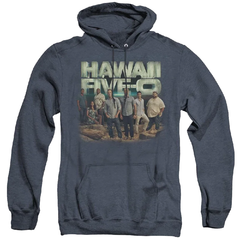 Hawaii Five-O Hawaii 5 0 - Heather Pullover Hoodie Fleece Warm Pullover